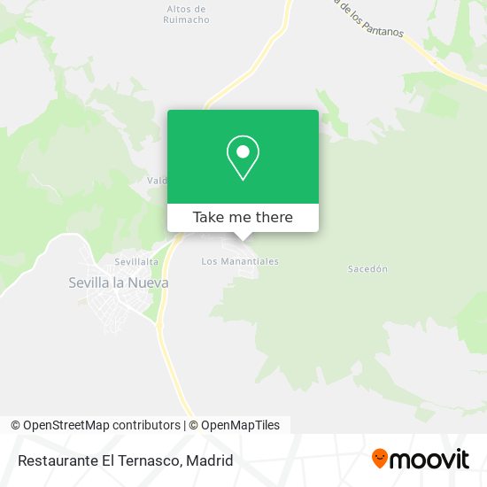 Restaurante El Ternasco map