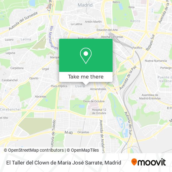 El Taller del Clown de María José Sarrate map