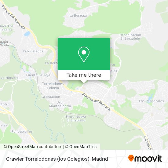 Crawler Torrelodones (los Colegios) map