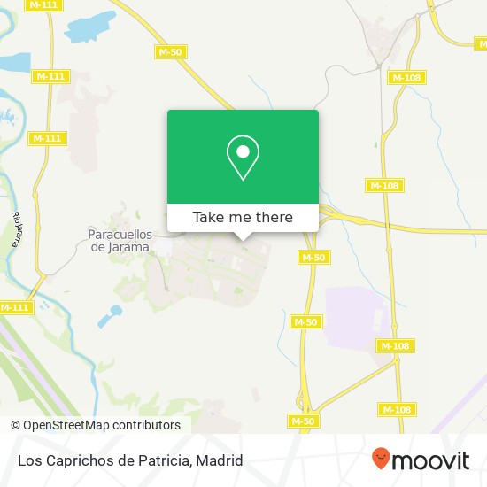 Los Caprichos de Patricia, Avenida Valdediego, 10 28860 Paracuellos de Jarama map