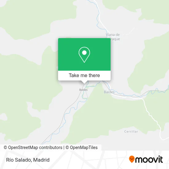 Río Salado map