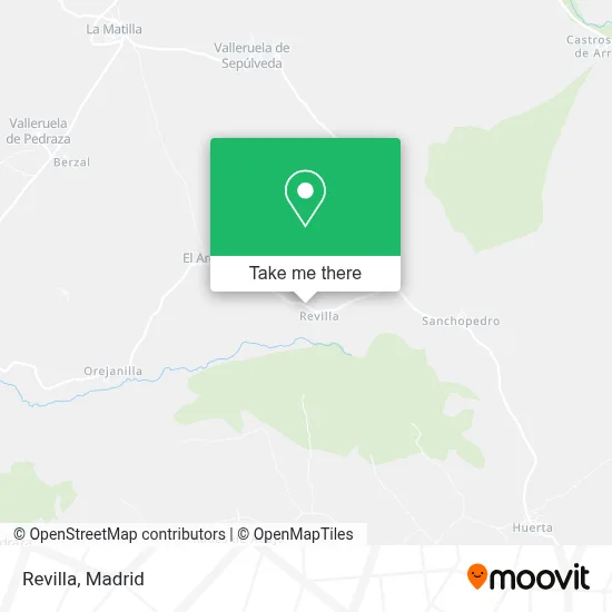 Revilla map