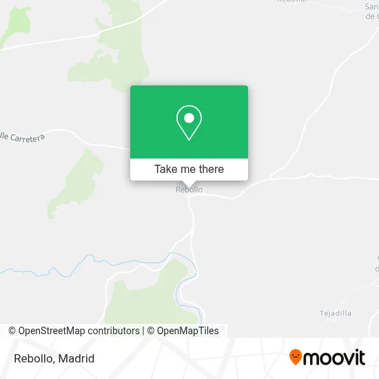 Rebollo map