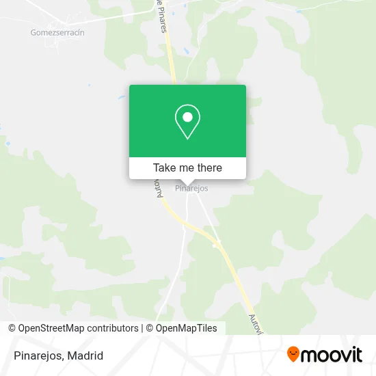 Pinarejos map