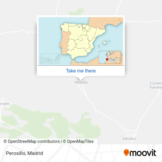 Perosillo map