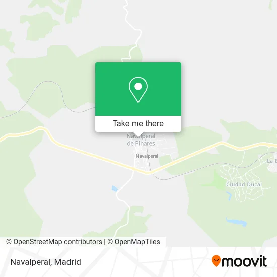 Navalperal map