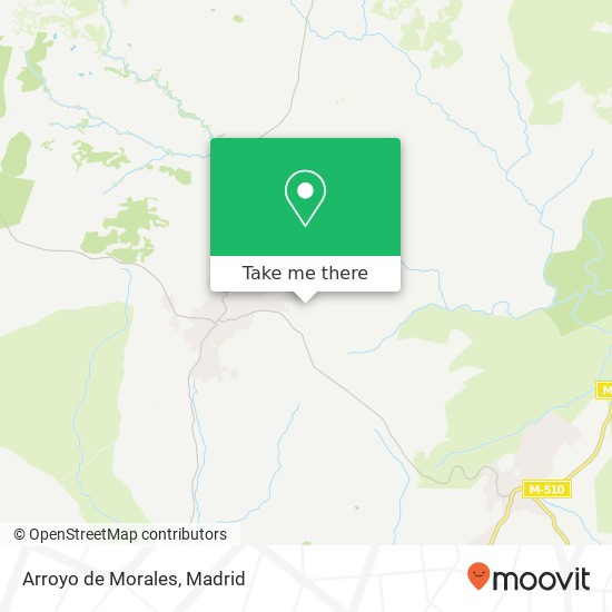 mapa Arroyo de Morales