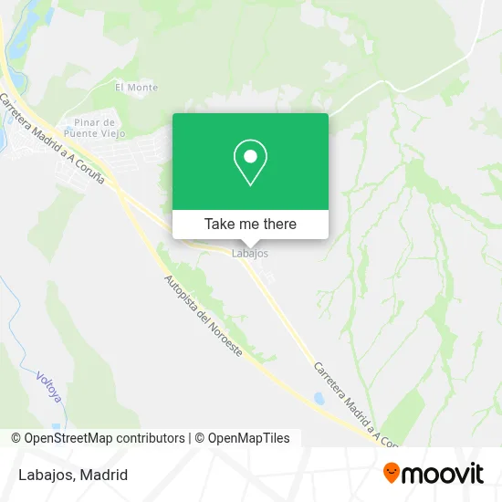 Labajos map