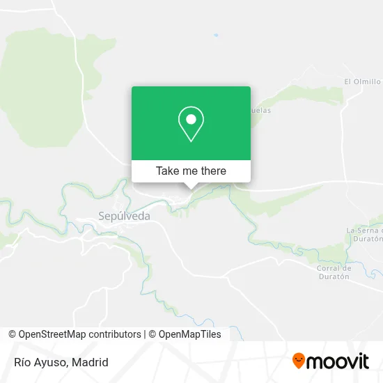 Río Ayuso map