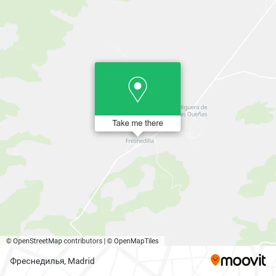 mapa Фреснедилья