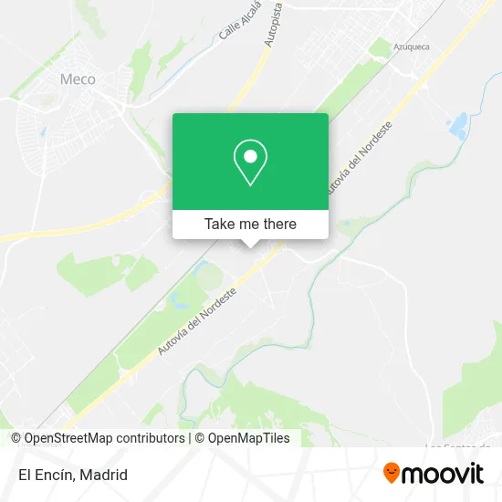 El Encín map