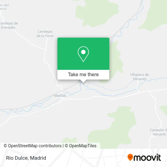 Río Dulce map