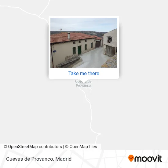 Cuevas de Provanco map