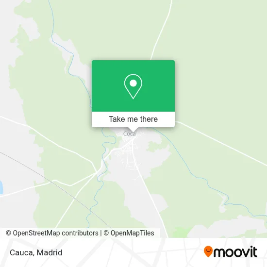 Cauca map