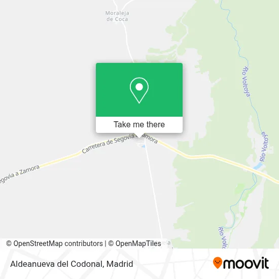 Aldeanueva del Codonal map