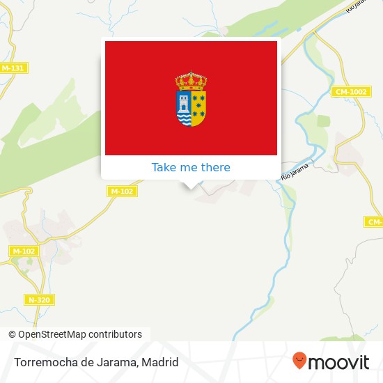 mapa Torremocha de Jarama