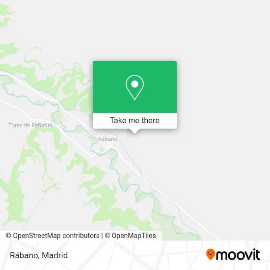 Rábano map