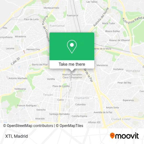 XTI map