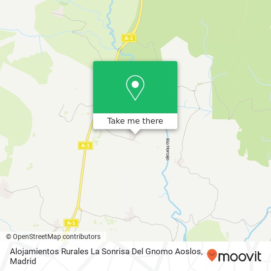 mapa Alojamientos Rurales La Sonrisa Del Gnomo Aoslos