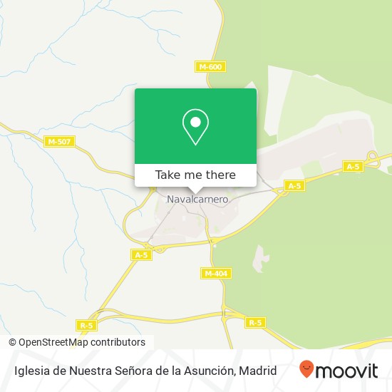 Iglesia de Nuestra Señora de la Asunción map