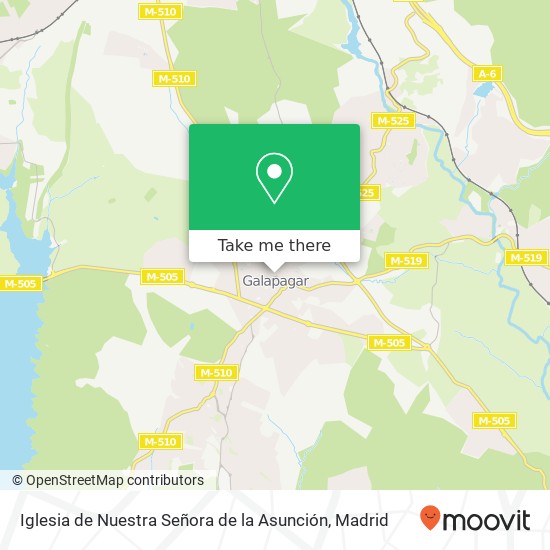 Iglesia de Nuestra Señora de la Asunción map