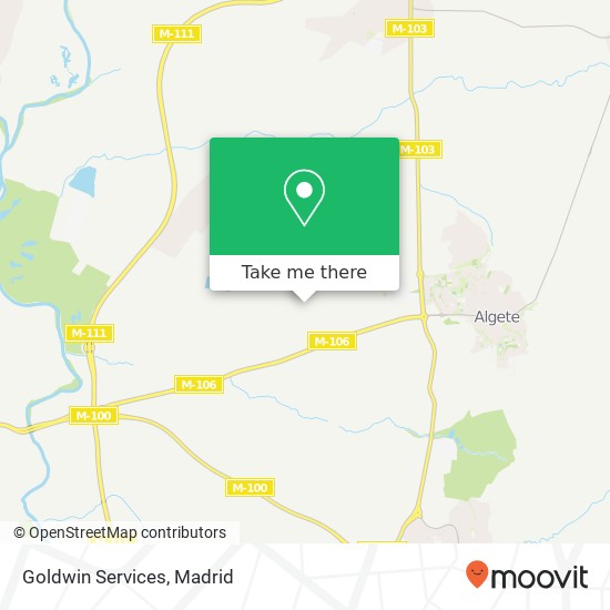 Goldwin Services map
