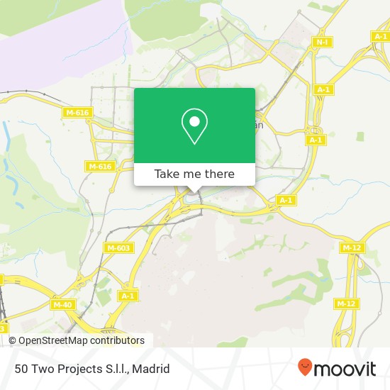 50 Two Projects S.l.l. map