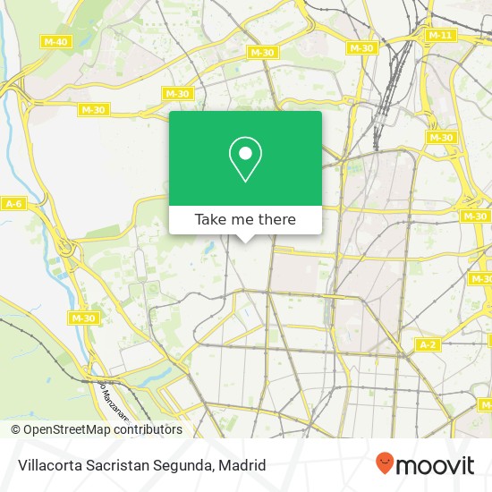 Villacorta Sacristan Segunda map