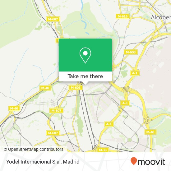 Yodel Internacional S.a. map