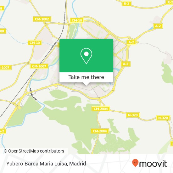 Yubero Barca Maria Luisa map