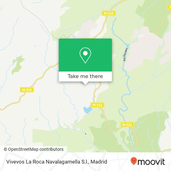 mapa Vivevos La Roca Navalagamella S.l.