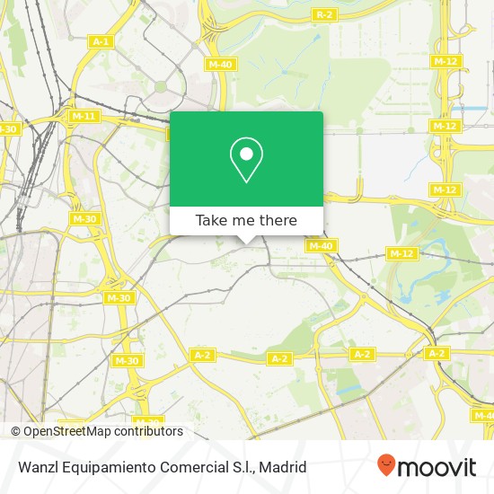 Wanzl Equipamiento Comercial S.l. map