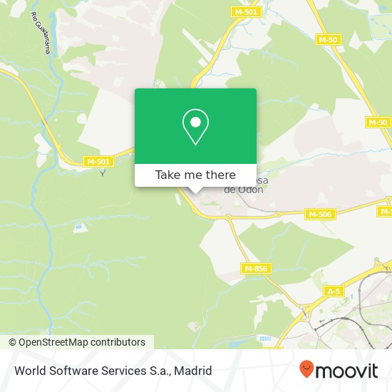 World Software Services S.a. map