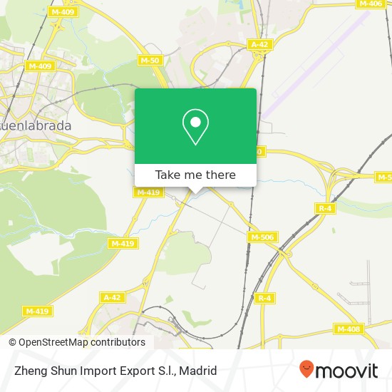 Zheng Shun Import Export S.l. map