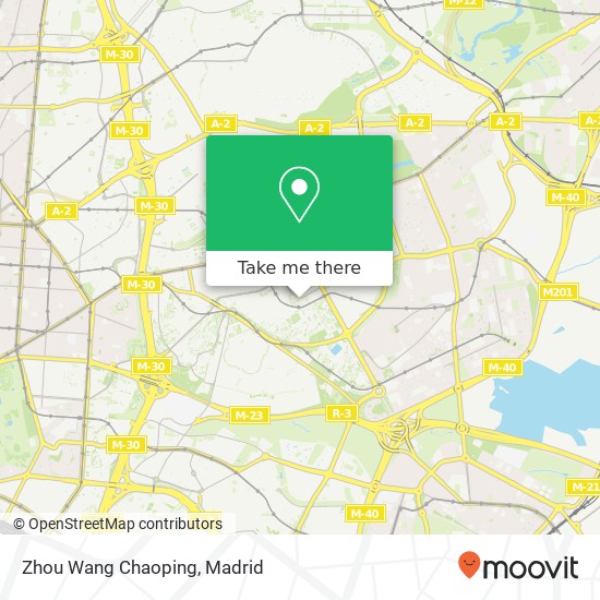 mapa Zhou Wang Chaoping