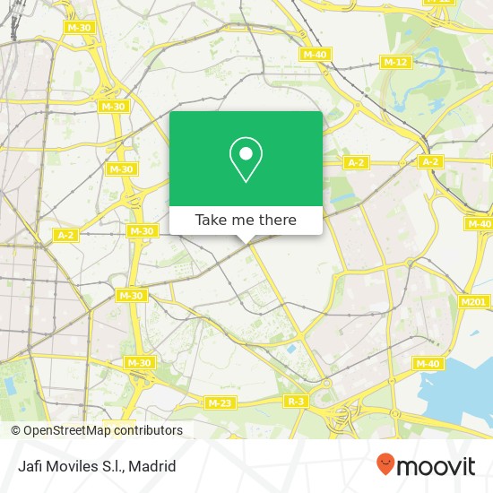 Jafi Moviles S.l. map