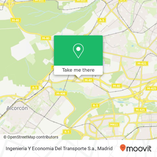 Ingenieria Y Economia Del Transporte S.a. map