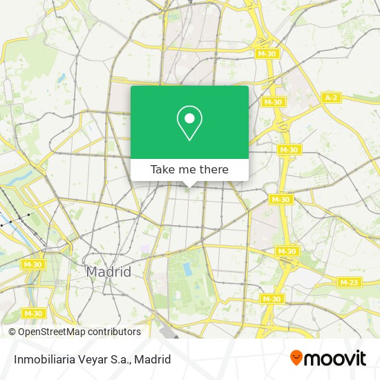 Inmobiliaria Veyar S.a. map