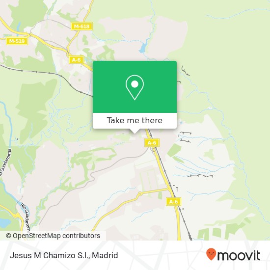 Jesus M Chamizo S.l. map