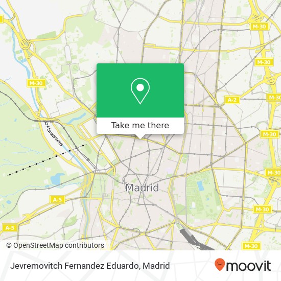 Jevremovitch Fernandez Eduardo map