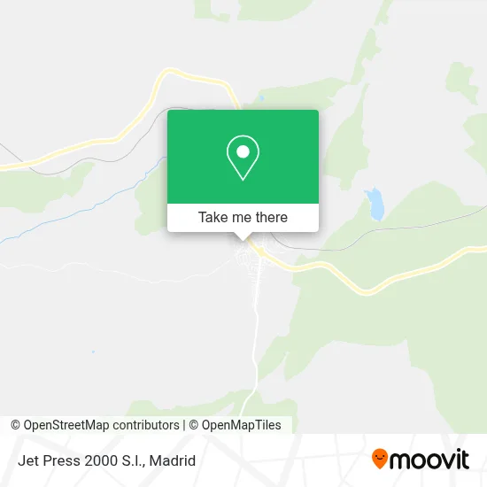 Jet Press 2000 S.l. map