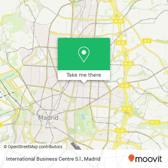 International Business Centre S.l. map