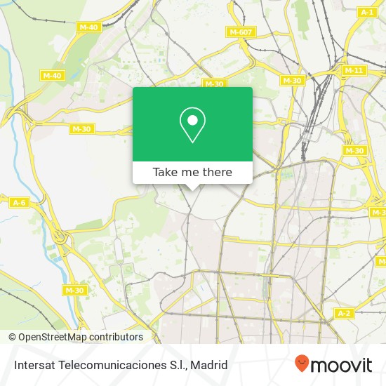 Intersat Telecomunicaciones S.l. map