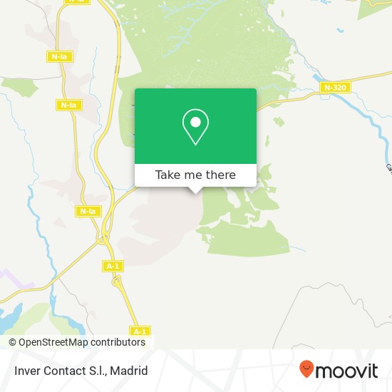 Inver Contact S.l. map