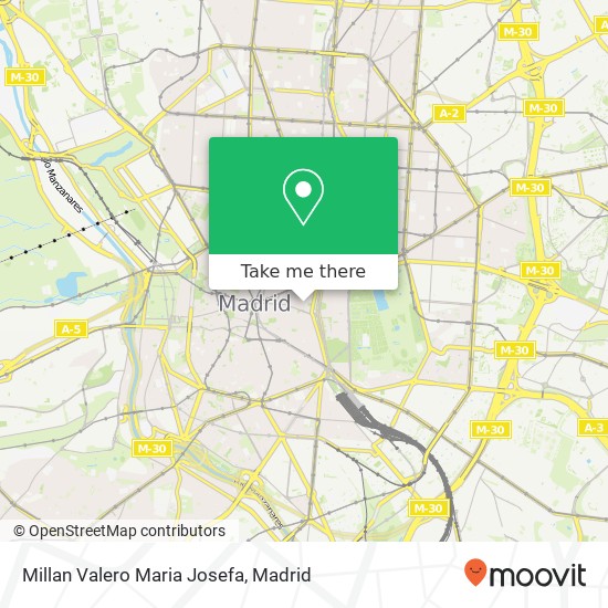 Millan Valero Maria Josefa map