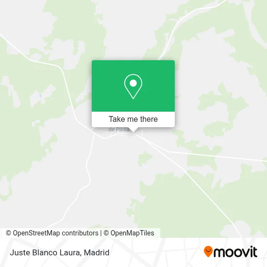 Juste Blanco Laura map
