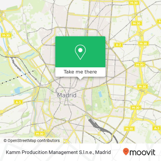 Kamm Producition Management S.l.n.e. map