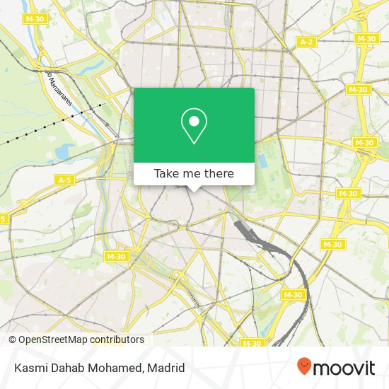 mapa Kasmi Dahab Mohamed