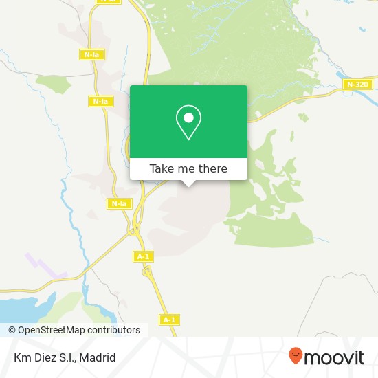 Km Diez S.l. map