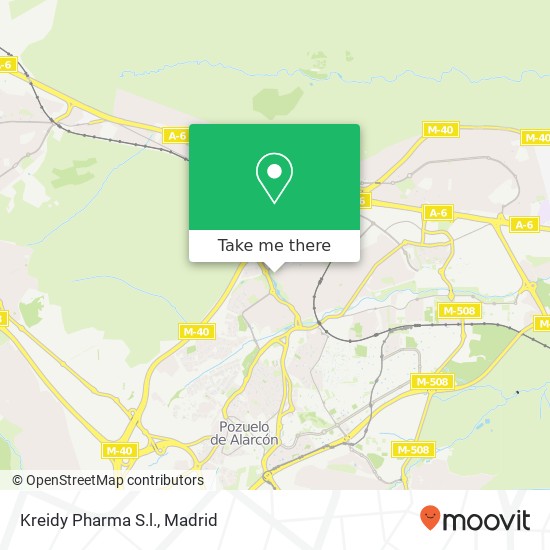 Kreidy Pharma S.l. map